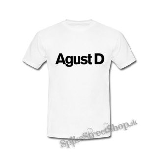 AGUST D - Logo - biele detské tričko