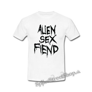 ALIEN SEX FIEND - Logo - biele detské tričko