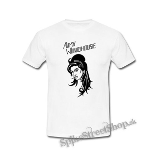 AMY WINEHOUSE - Portrait - biele detské tričko