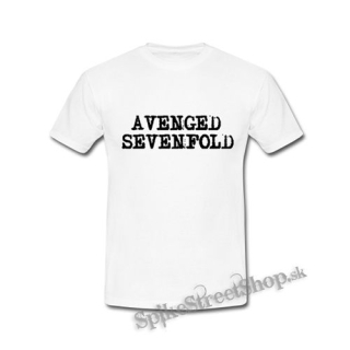 AVENGED SEVENFOLD - Logo - biele detské tričko