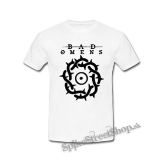 BAD OMENS - Logo Crest - biele detské tričko
