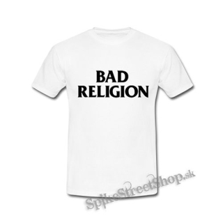 BAD RELIGION - Logo Band - biele detské tričko