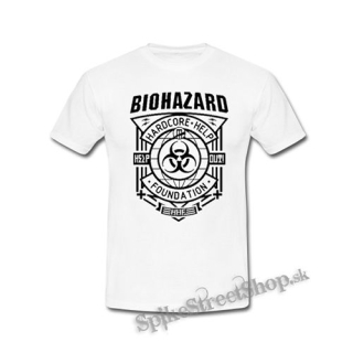 BIOHAZARD - Hardcore Help Foundation - biele detské tričko