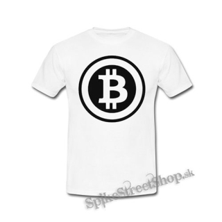 BITCOIN - Znak - biele detské tričko