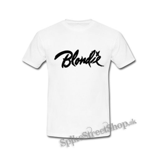 BLONDIE - Logo - biele detské tričko