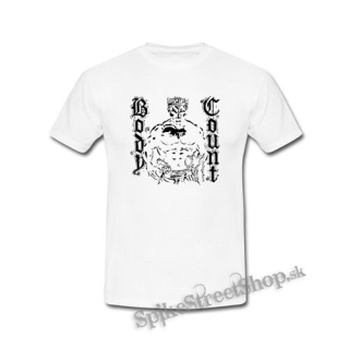 BODY COUNT - Ice-T Logo Crest Band - biele detské tričko