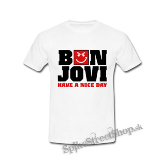 BON JOVI - Have A Nice Day - biele detské tričko
