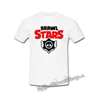 BRAWL STARS - Logo - biele detské tričko