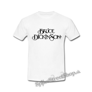 BRUCE DICKINSON - Logo - biele detské tričko