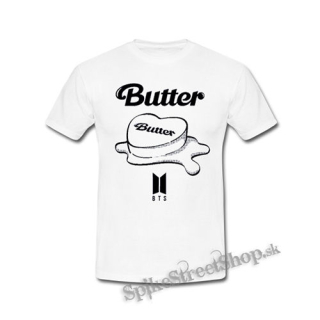 BTS - BANGTAN BOYS - Butter - biele detské tričko