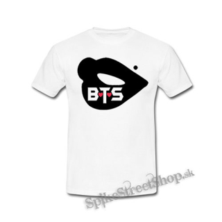 BTS - BANGTAN BOYS - Lips - biele detské tričko