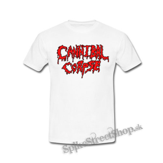 CANNIBAL CORPSE - Old School Bloody Logo - biele detské tričko