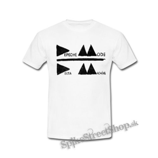 DEPECHE MODE - Delta Machine Logo invert - biele detské tričko