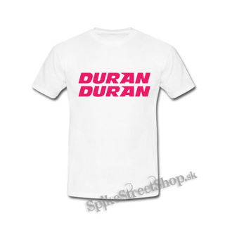 DURAN DURAN - Pink Logo - biele detské tričko