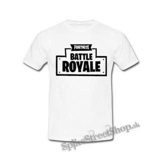 FORTNITE BATTLE ROYALE - biele detské tričko