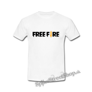 GARENA FREE FIRE - Logo - biele detské tričko