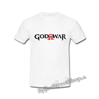 GOD OF WAR - Logo - biele detské tričko