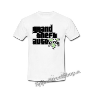 GTA - GRAND THEFT AUTO - V - - biele detské tričko