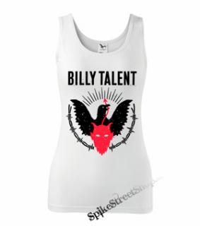 BILLY TALENT - Devil Dove - Ladies Vest Top - biele