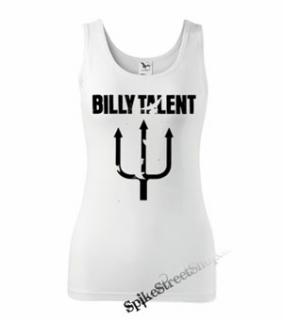 BILLY TALENT - Logo - Ladies Vest Top - biele