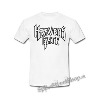 HEAVENS GATE - Logo Speed Metal Cult Band - biele detské tričko