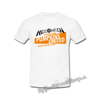 HELLOWEEN - Pumpkins United World Tour 2017-2018 - biele detské tričko