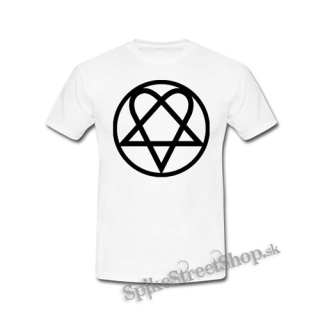 HIM - Heartagram - biele detské tričko