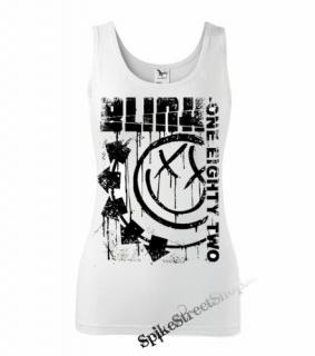 BLINK 182 - Spelled Out - Ladies Vest Top - biele