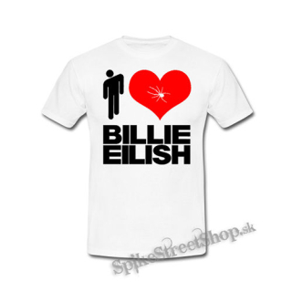I LOVE BILLIE EILISH - biele detské tričko