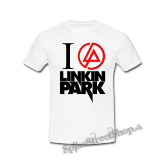 I LOVE LINKIN PARK - Crest Motive - biele detské tričko
