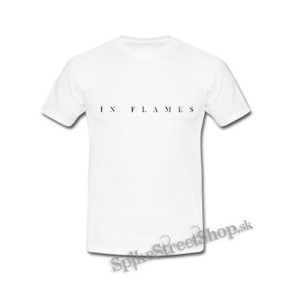 IN FLAMES - Plan Logo - biele detské tričko