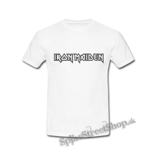 IRON MAIDEN - Logo - biele detské tričko