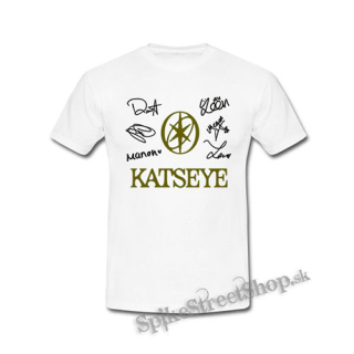 KATSEYE - Logo Signature - biele detské tričko