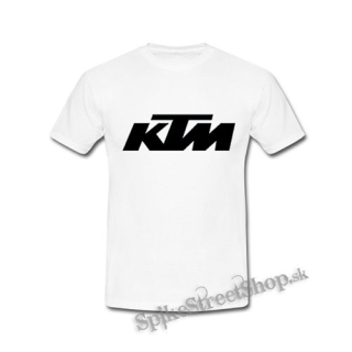 KTM - Logo - biele detské tričko