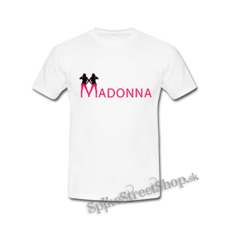 MADONNA - Logo Color - biele detské tričko