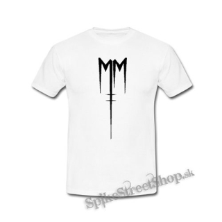 MARILYN MANSON - Sign Dark Crest - biele detské tričko