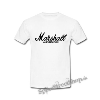 MARSHALL - Logo Amplification - biele detské tričko