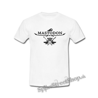 MASTODON - Logo - biele detské tričko
