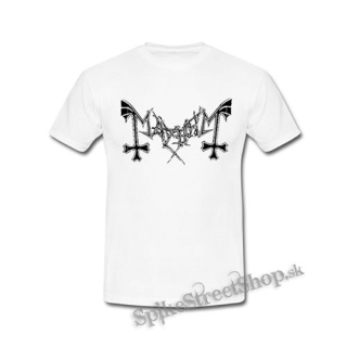 MAYHEM - Logo Motive 1 - biele detské tričko