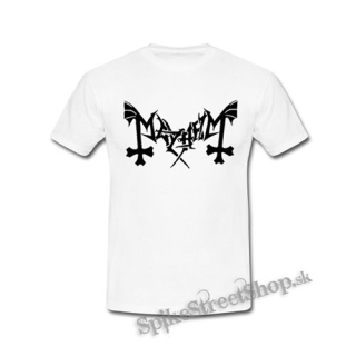MAYHEM - Logo Motive 2 - biele detské tričko