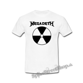 MEGADETH - Radioactivity Logo - biele detské tričko