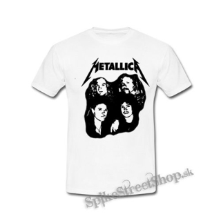 METALLICA - Band Justice Time - biele detské tričko