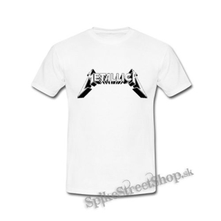 METALLICA - Master Of Puppets Logo 1 - biele detské tričko