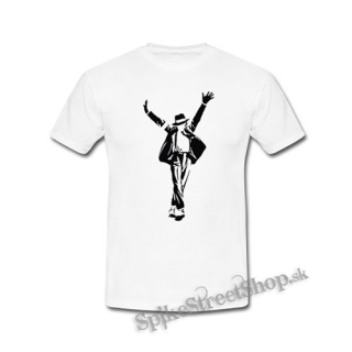 MICHAEL JACKSON - Silhouette Symbol - biele detské tričko