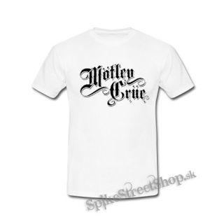 MOTLEY CRUE - Logo - biele detské tričko