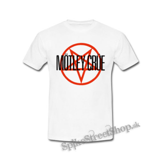 MOTLEY CRUE - Logo Pentagram - biele detské tričko