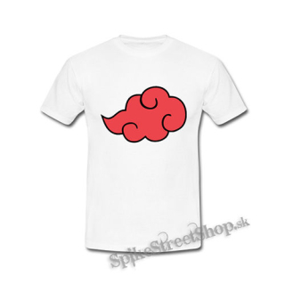 NARUTO - Akatsuki Obláčik - biele detské tričko