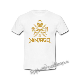 NINJAGO - 10 Years - biele detské tričko