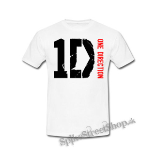 ONE DIRECTION - Red Logo - biele detské tričko