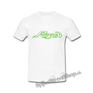 POISON - Logo Green - biele detské tričko